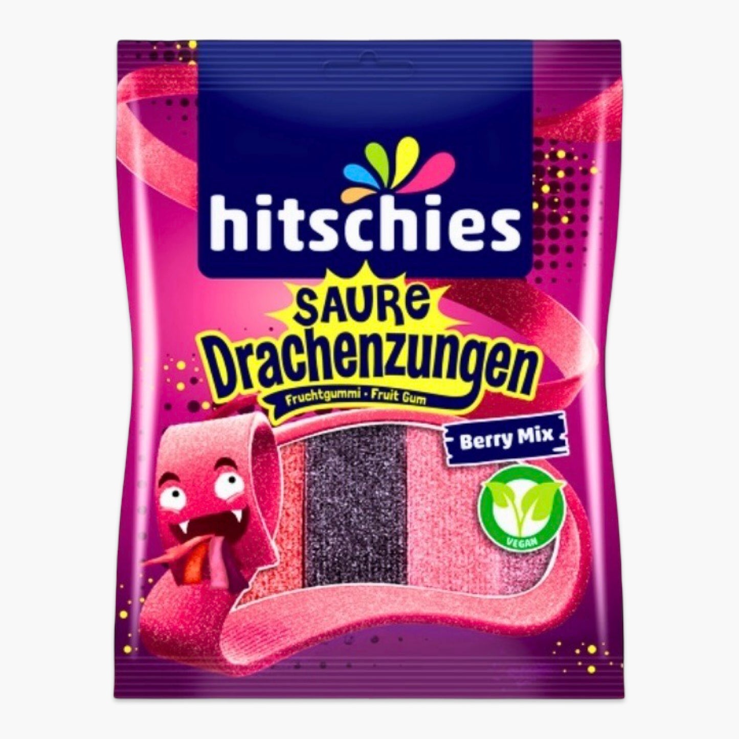 Hitchies Saure Drachenzungen Berry Mix 125g