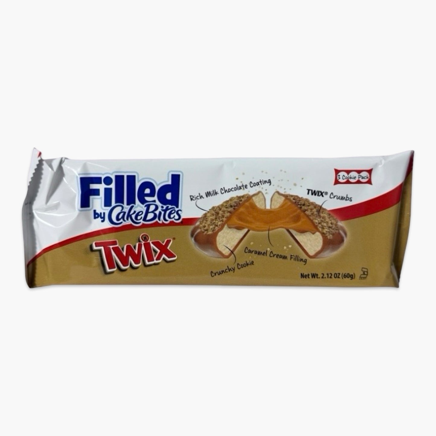 Twix Filled by Cake Bites 60g