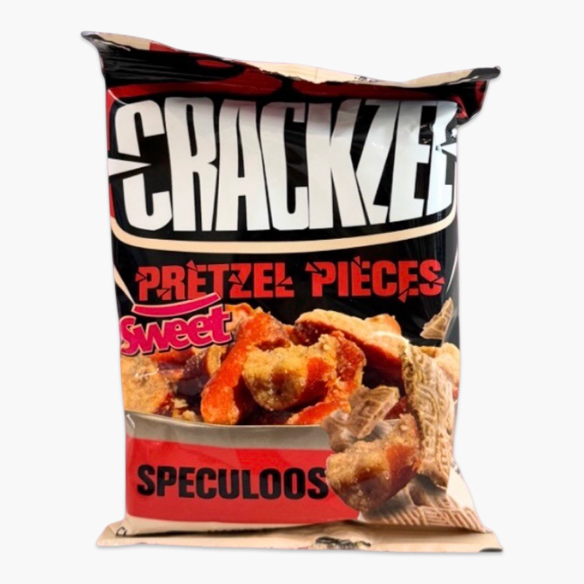 Crackzel Sweet Speculoos 85 g – Mini-Brezeln mit Spekulatius-Karamellglasur, knuspriger Wintersnack mit Gewürzen & süßem Crunch