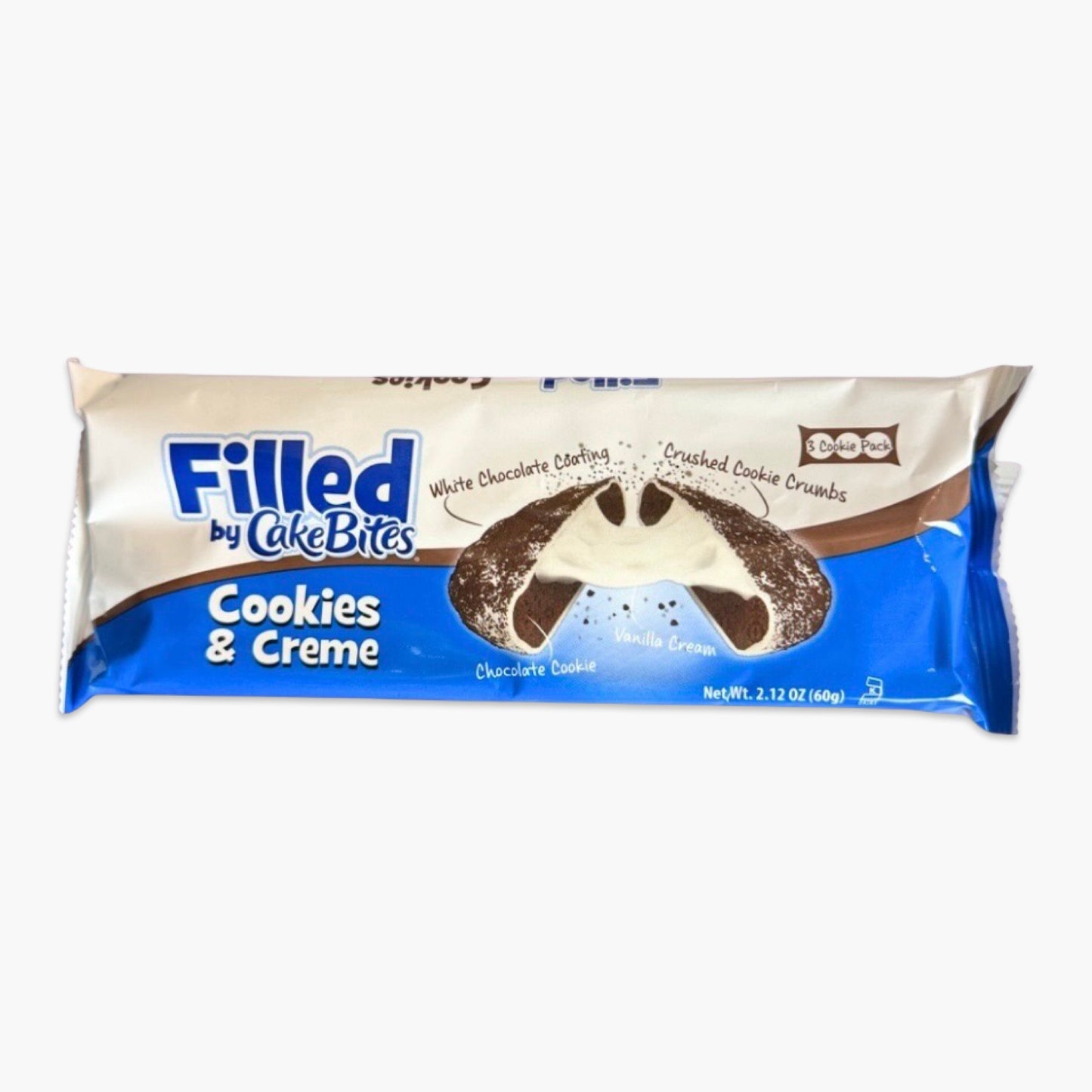 Cookies&Cream Filled Cake Bites 60g