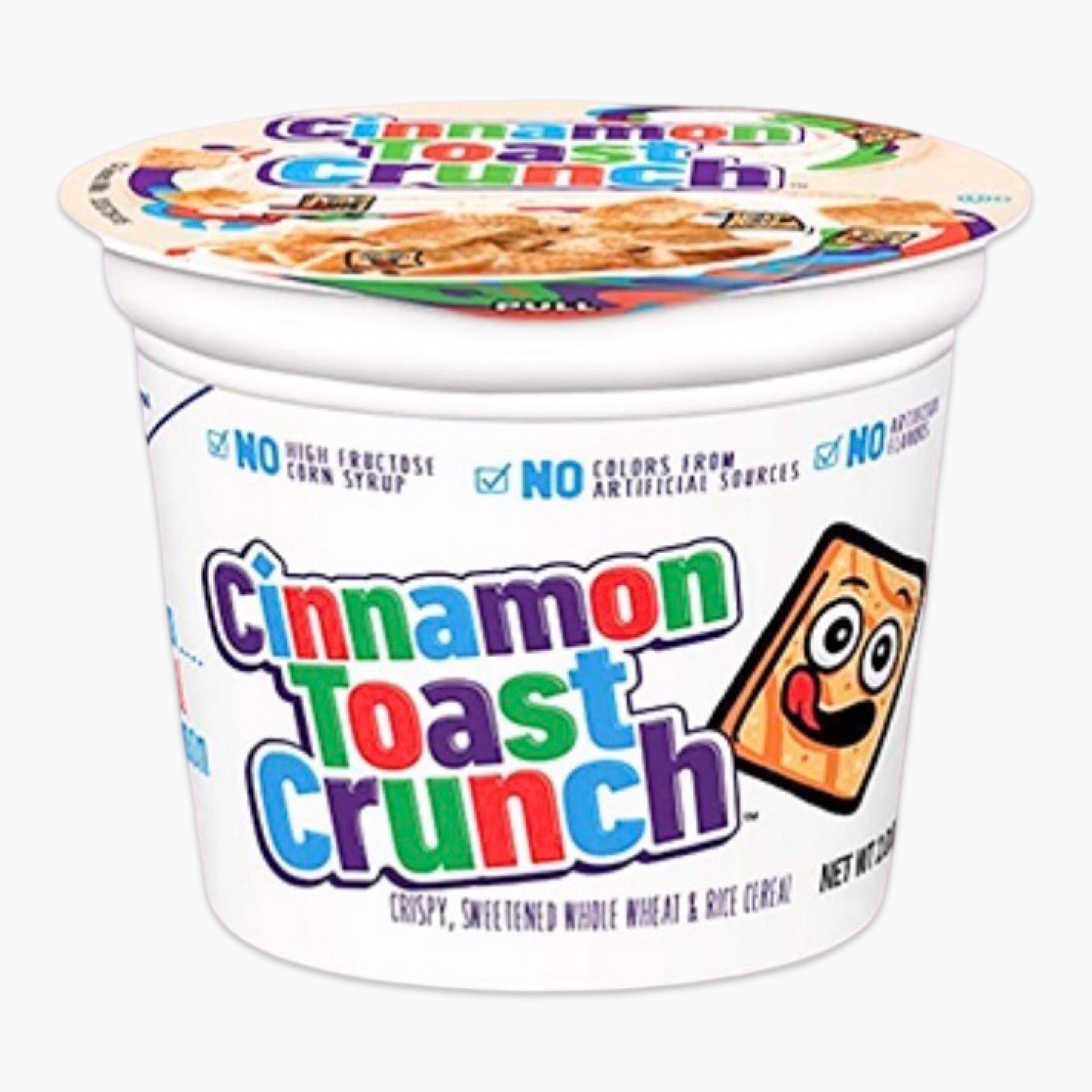 Cinnamon Toast Crunch Cereal Cup 49 g – knusprige Zimt-Cerealien im To-Go-Becher, US-Frühstückssnack mit Kultstatus