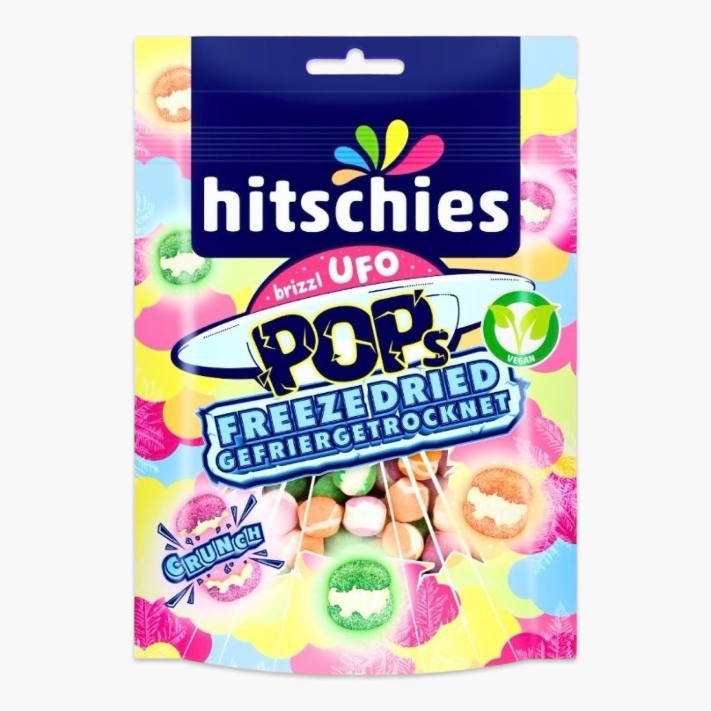 Hitschies UFO Pops Freeze Dried 50g