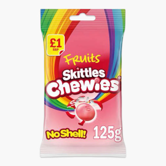 Skittles Fruits Chewies No Shell 125g