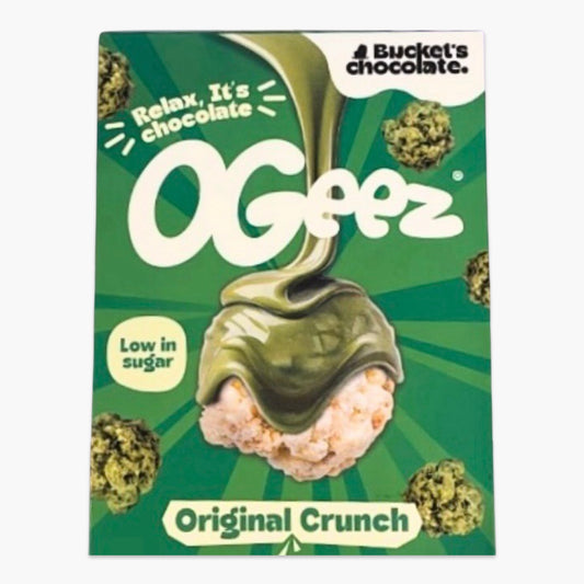 Ogeez Original Crunch 40 g – viraler Snack mit knusprigem Schoko-Crunch, außergewöhnliche Optik & cremig-knackiger Geschmack