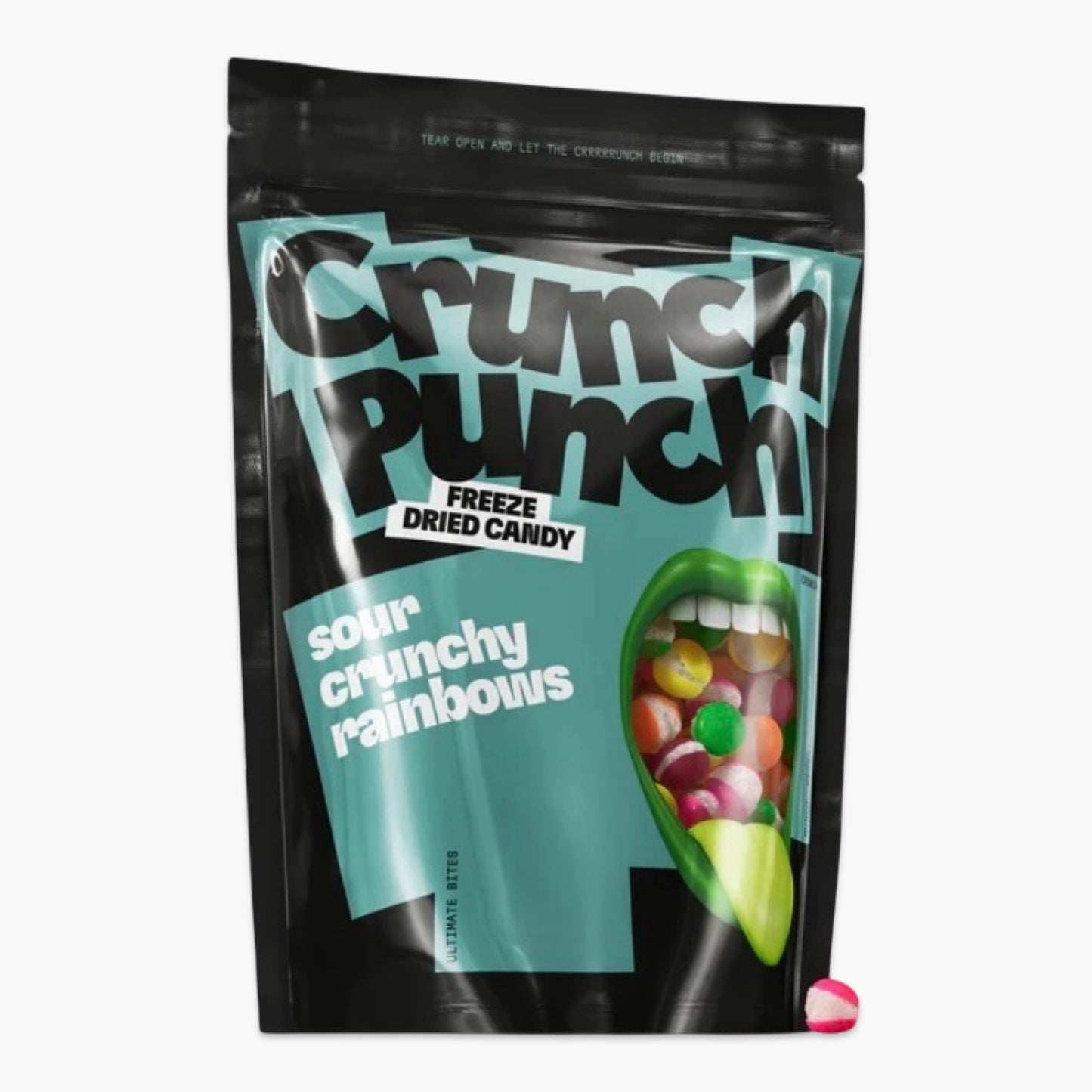 Crunch Punch Freeze Dried Candy Sour Crunchy Rainbows 50g