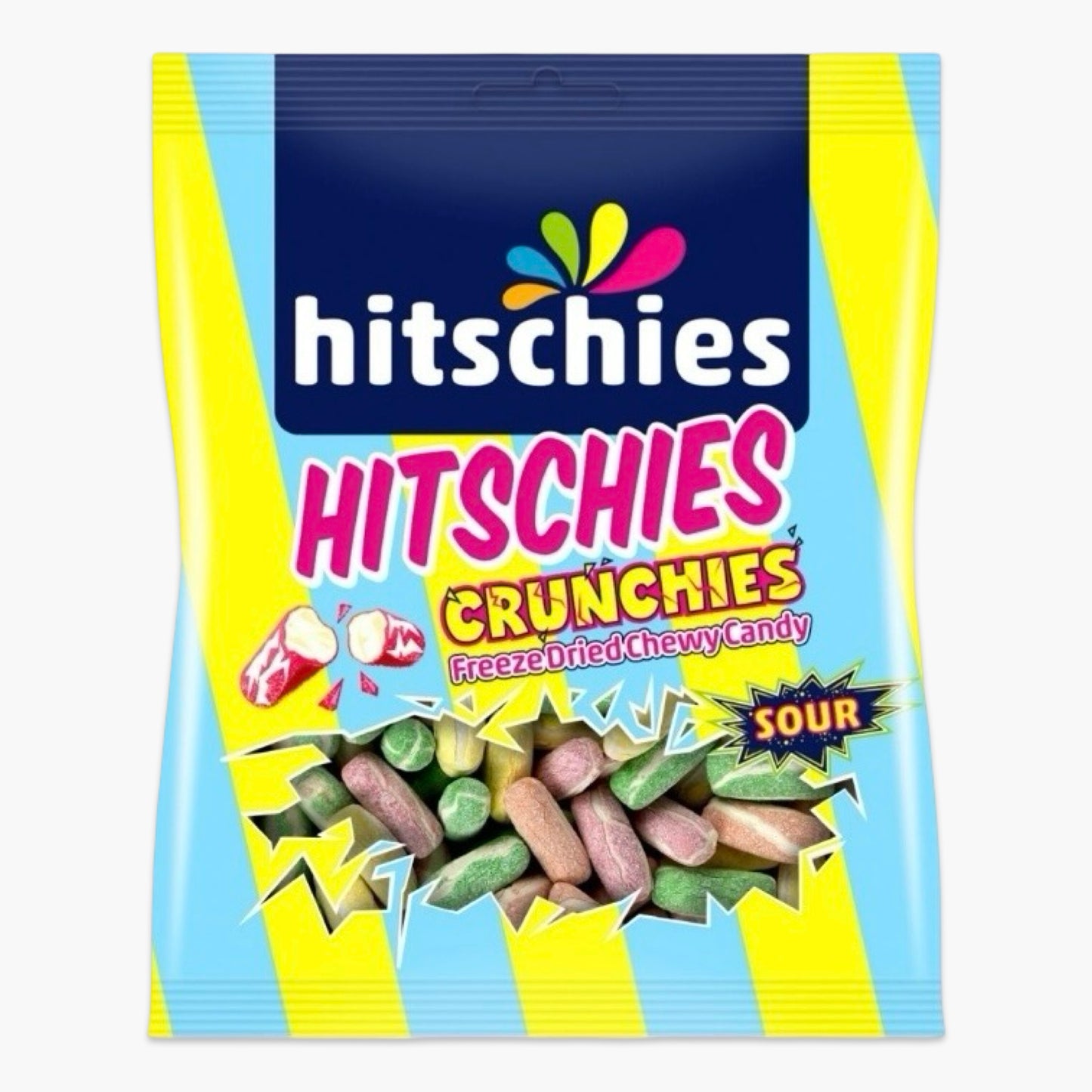 Hitchies Crunchies Sour Mix Freeze Dried 75g