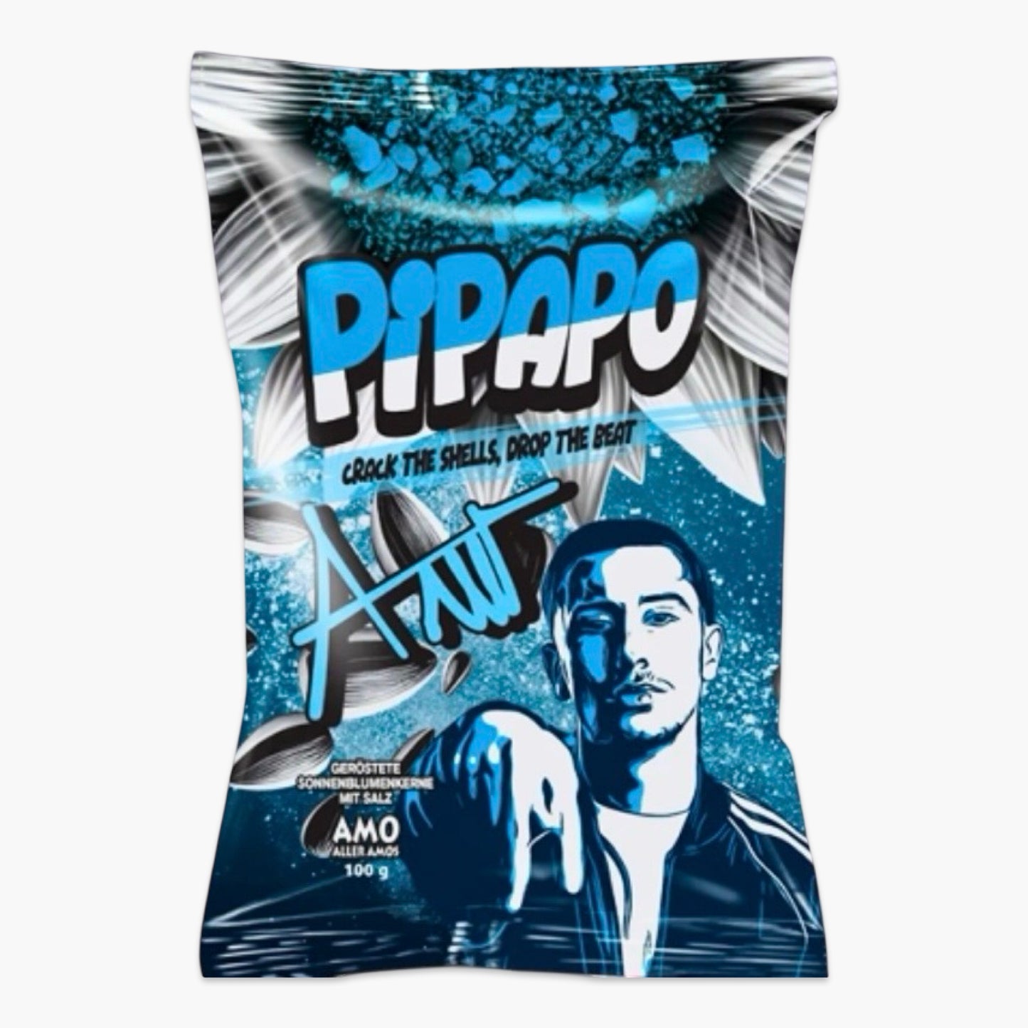 Pipapo Amo Sonnenblumenkerne Salted Blue 100g