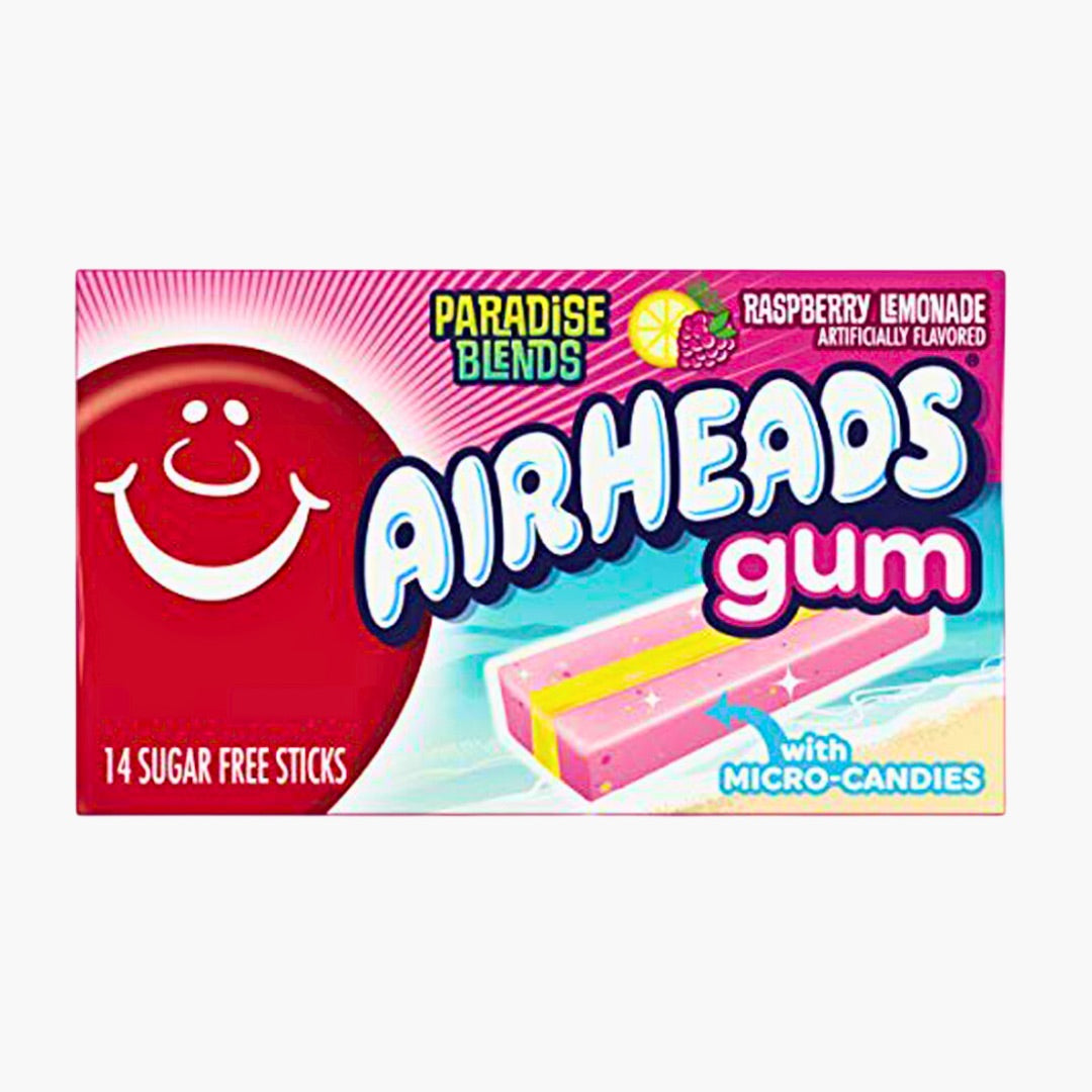 Airheads Kaugummi Raspberry Lemonade 34 g – fruchtiger Kaugummi mit Himbeer-Limonaden-Geschmack bei Four5