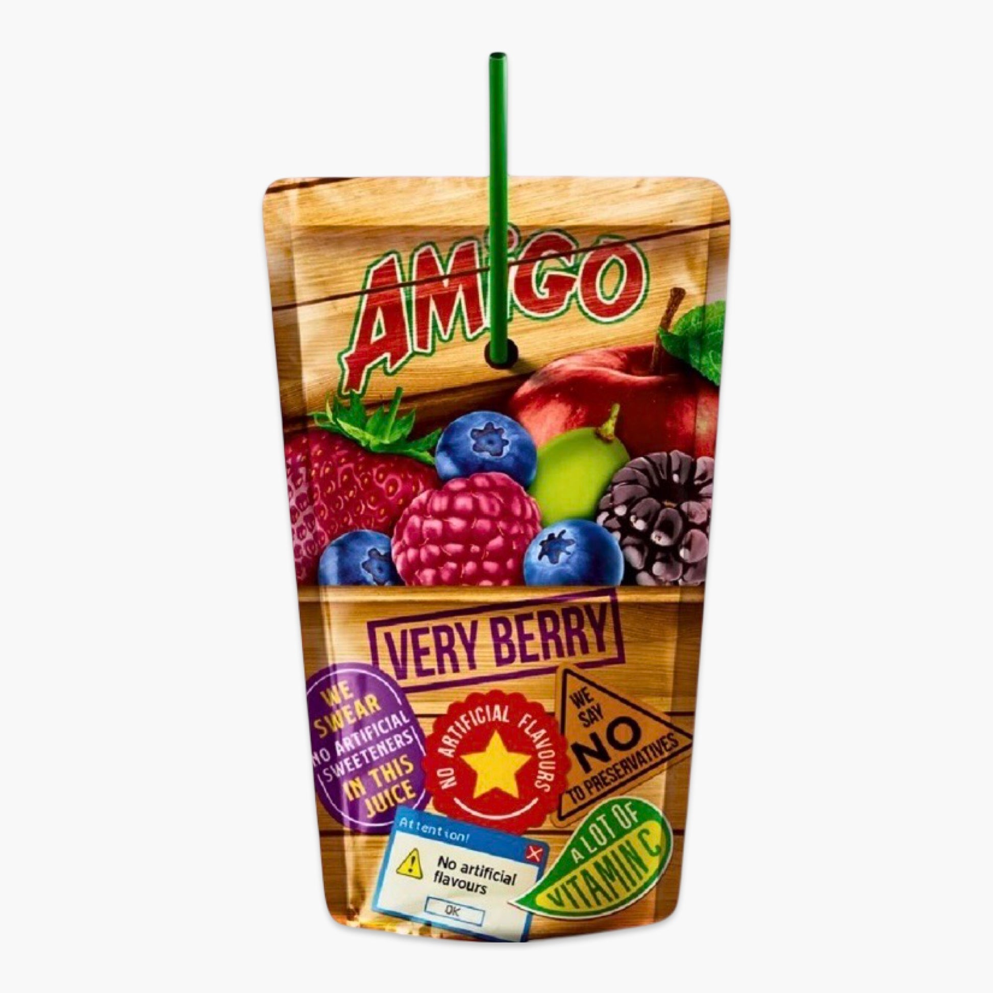 Amigo Ice Tea Verry Berry 200 ml – fruchtiger Eistee mit Beerenmix, idealer Durstlöscher in der handlichen Dose