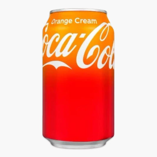 Coca-Cola Orange Cream 355ml – US-Limited-Edition mit Orangen-Vanille-Aroma im klassischen Coke-Design