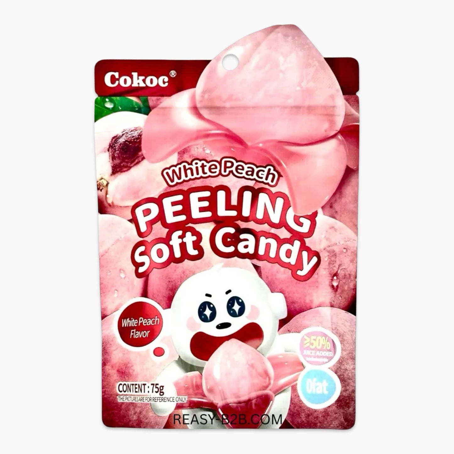 Cokoc Peeling Soft Candy White Peach 75g