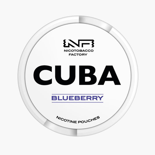 CUBA Blueberry Medium 10,4 mg Beutel – fruchtiger Blaubeer‐Nikotinbeutel kaufen in Österreich bei Four5