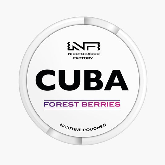 CUBA Forest Berries Medium 10,4 mg – Nikotinbeutel mit Waldbeer‑Geschmack kaufen in Österreich bei Four5