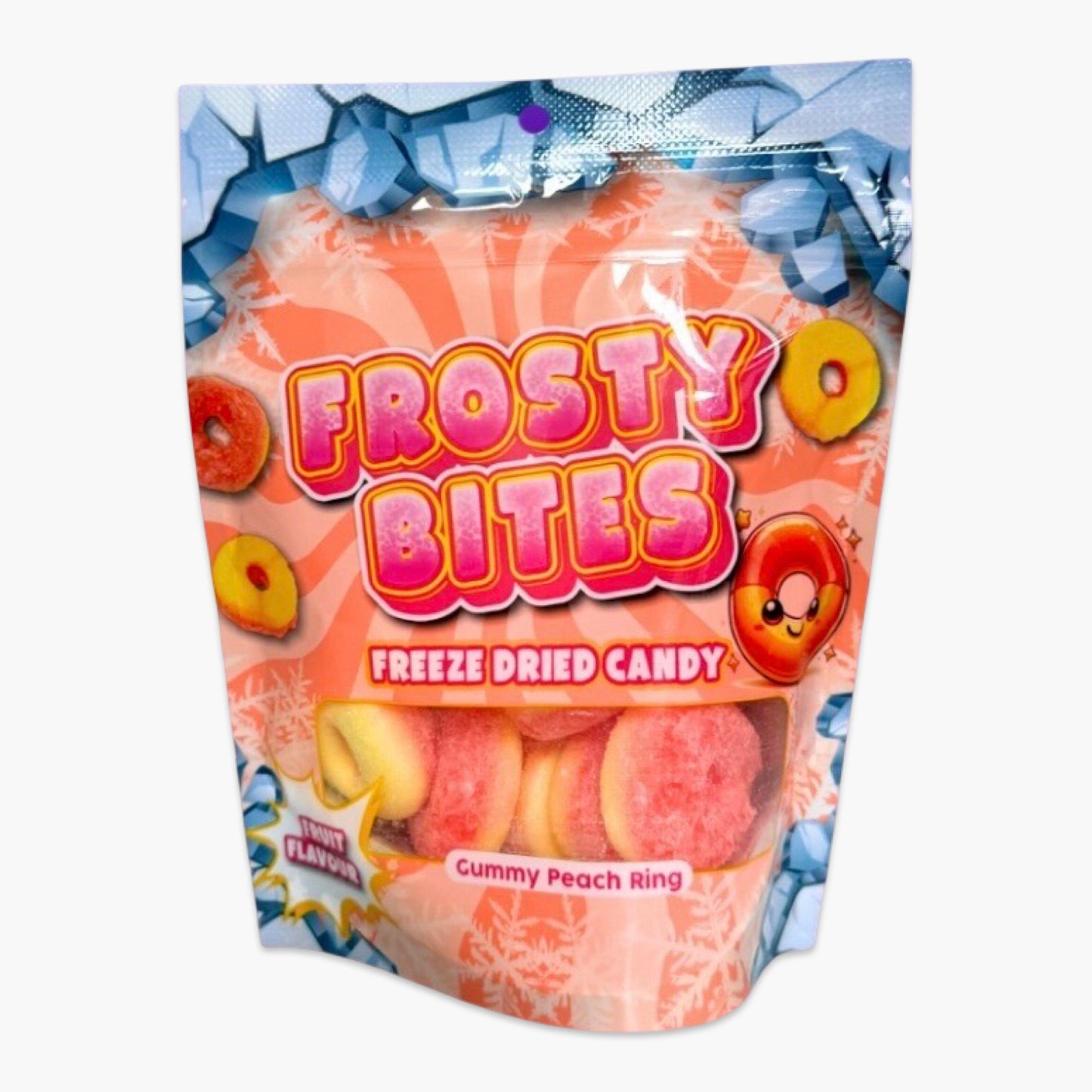 Frosty Bites Peach Ring 50g