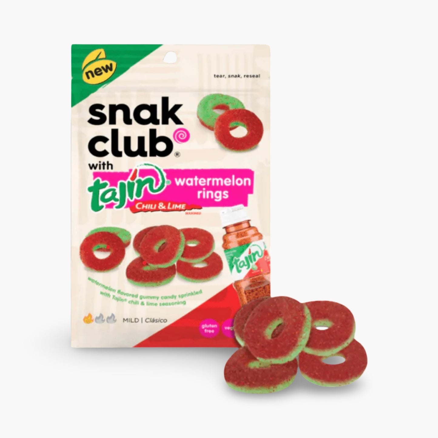 Snak Club Tajin Watermelon Rings 71g