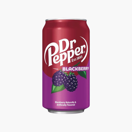 Dr Pepper Blackberry 355ml – koffeinhaltige Limonade mit Brombeergeschmack kaufen bei Four5