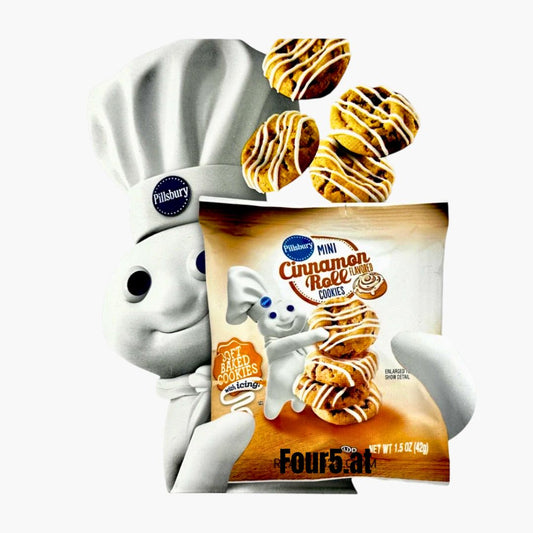 Pillsbury Mini Cinnamon Roll Cookies 42 g – weiche Zimt‑Mini‑Cookies kaufen in Österreich bei Four5