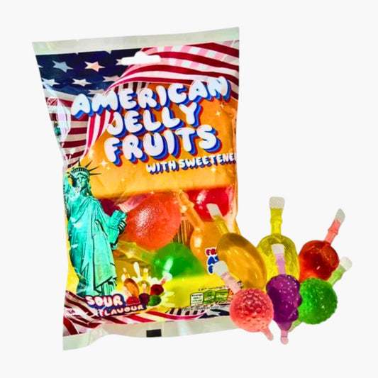 American Jelly Fruits Sour 280 g Packung – saure Fruchtjellys kaufen in Österreich bei Four5