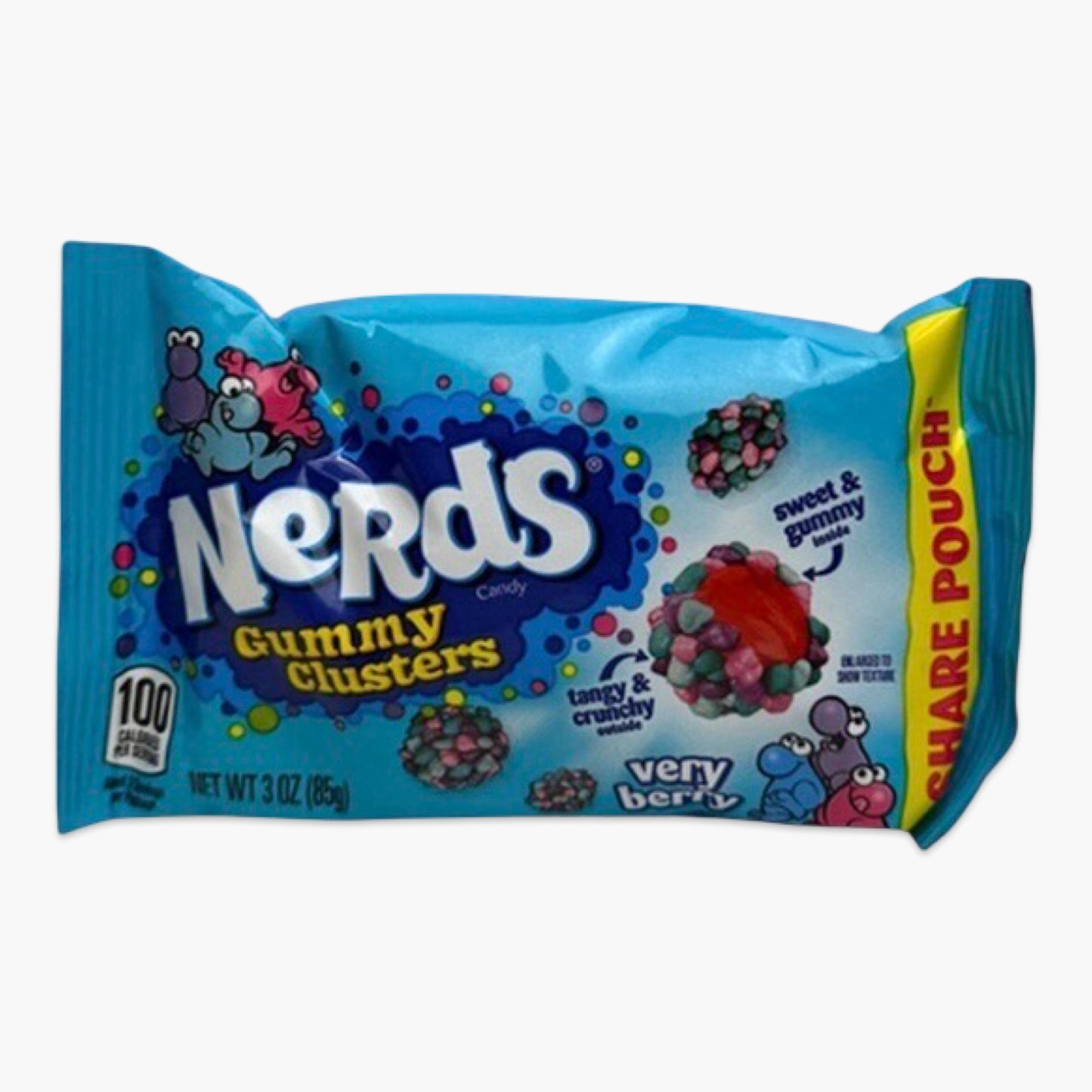 Nerds Gummy Cluster Very Berry 85g