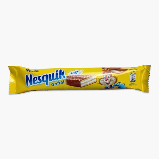 Nestlé Nesquik Riegel 26,7 g – knuspriger Cerealien-Schokoriegel mit typischem Nesquik-Geschmack, idealer Snack für zwischendurch