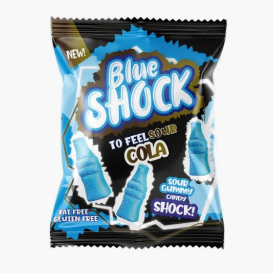 Blue Shock Sour Cola Halal 80g