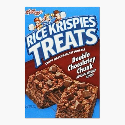 Kellogg’s Rice Krispies Double Chocolate Bar 37 g – knuspriger Puffreis-Schokoriegel mit doppelter Schokolade, idealer Snack für unterwegs
