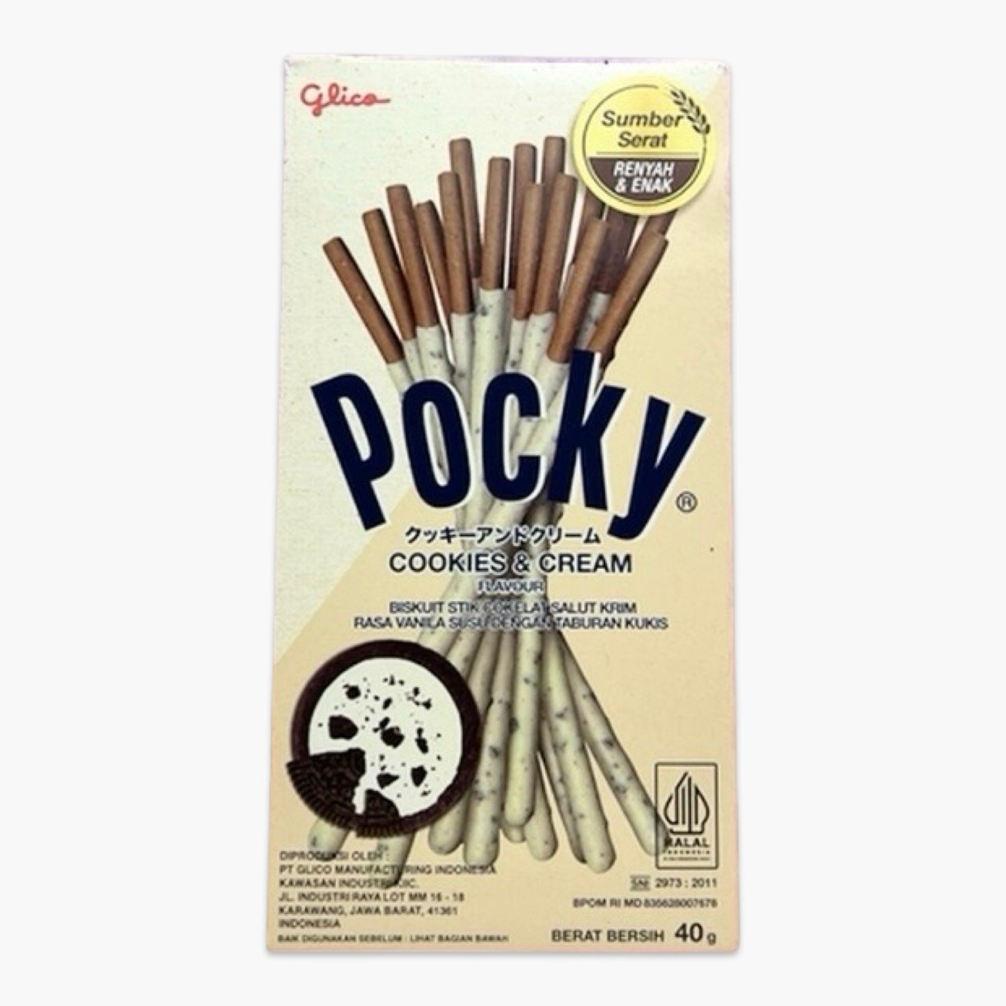 Pocky Cookie&Cream 40g