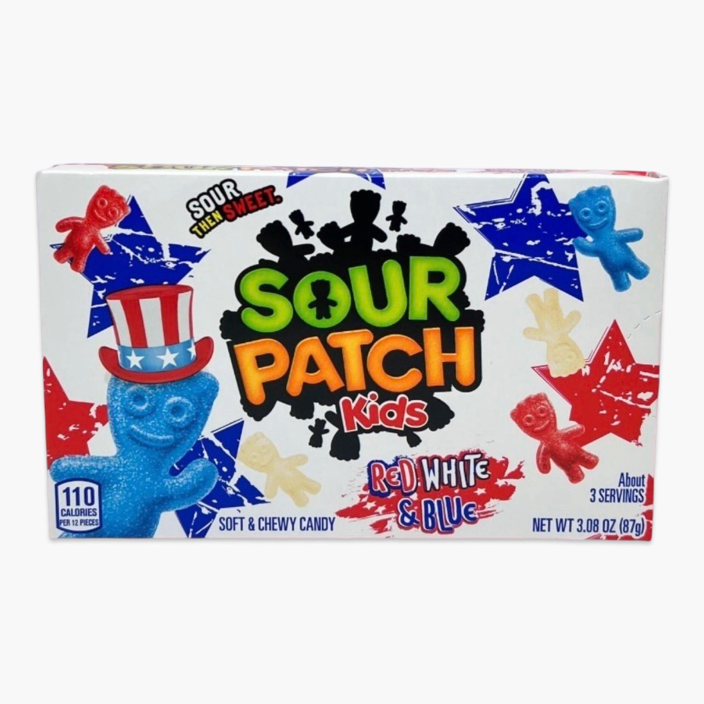 Sour Patch Kids RED WHITE BLUE 87g