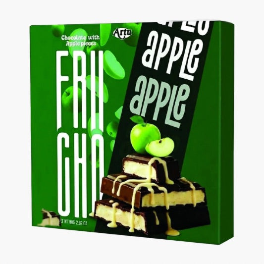 ARTU Chocolate Apple 80 g – cremige Milchschokolade mit fruchtiger Apfelnote bei Four5