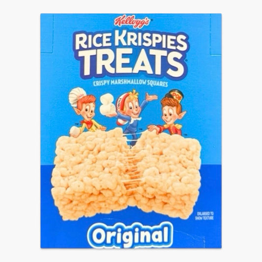 Kellogg’s Rice Krispies Treats Bar Original 37 g – klassischer Marshmallow-Riegel mit Puffreis, US-Snack mit Kultfaktor