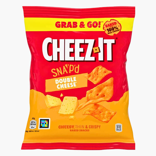 Cheez-It Double Cheese 40 g – knusprige Käsecracker mit extra viel Käse bei Four5