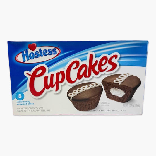 Hostess Cupcakes Frosted Chocolate 360 g – original US-Schokocupcakes mit Füllung und kultigem Frosting, importiert aus Amerika