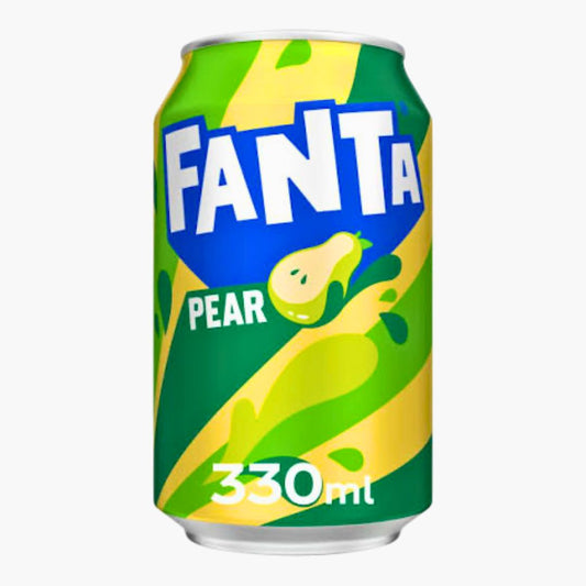 Fanta Pear 330 ml Dose – sprudelnde Birnen‑Limonade kaufen bei Four5 in Österreich