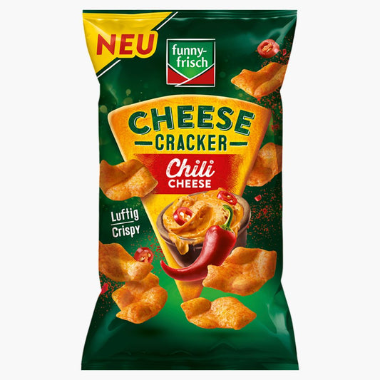 Funny Frisch Cheese Cracker Chili Cheese – würzige Cracker mit Chili & Käse – 100 g – online bei Four5