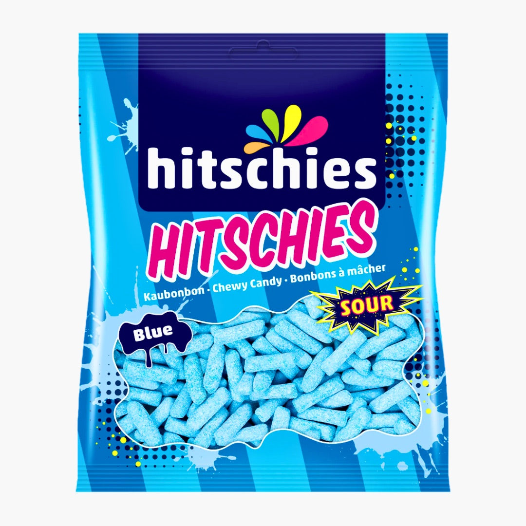 Hitschies Sour Blue 140 g – saure blaue Kaubonbons bei Four5
