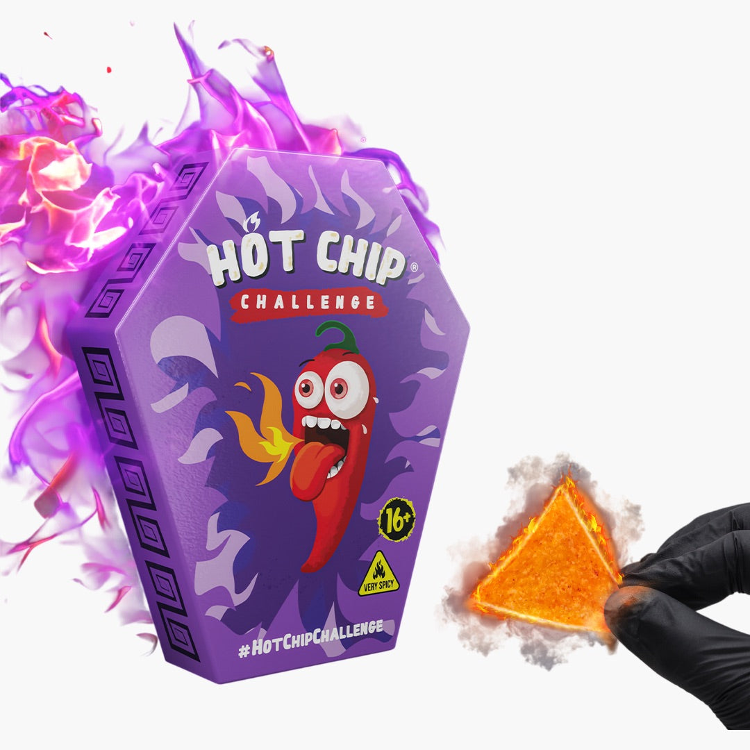 Hot Chip Challenge 2,5 g – extrem scharfer Challenge-Chip bei Four5