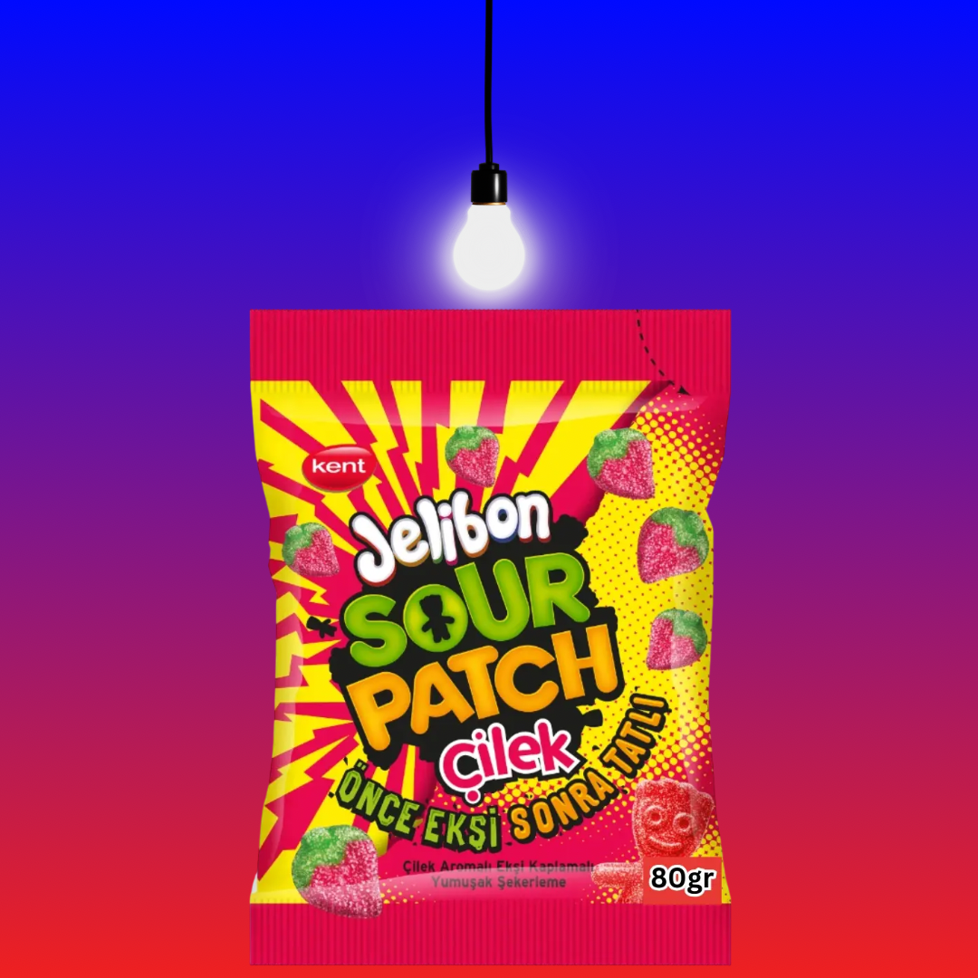 Jelibon Sour Patch Strawberry 80g