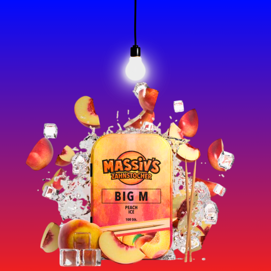 Massivs Zahnstocher Big M Peach Ice