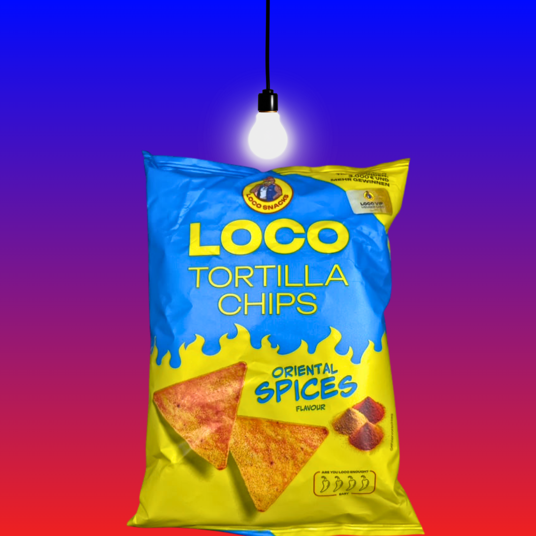 Loco Tortilla Chips Oriental Spices 100g