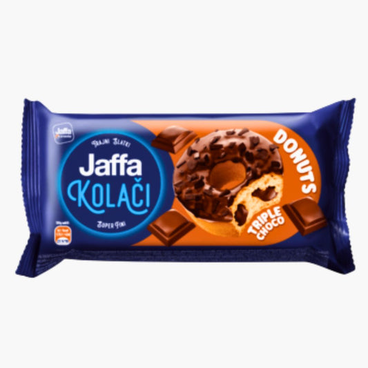 Jaffa Bakery Donuts Triple Chocolate 58 g – mini Schoko‑Donuts mit dreifacher Schokoladenschicht kaufen bei Four5 in Österreich