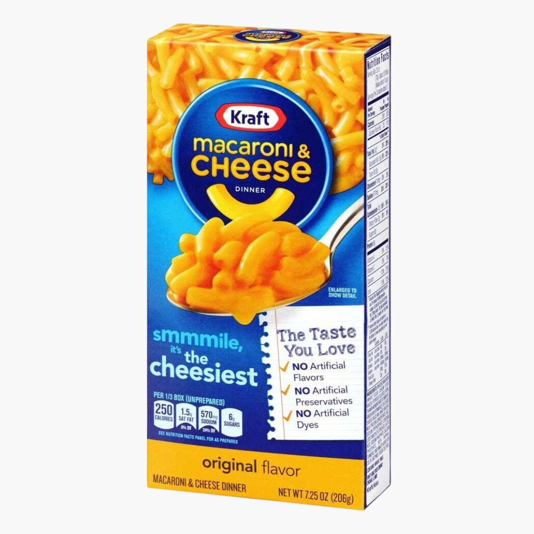 KRAFT Mac and Cheese Original 206 g – klassischer US-Käsenudel-Snack bei Four5