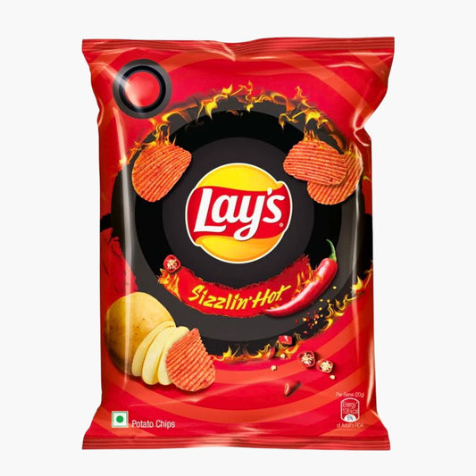 Lay’s Sizzlin’ Hot 48 g – feurig scharfe Kartoffelchips mit Chili & Paprika Geschmack, jetzt bei Four5 kaufen