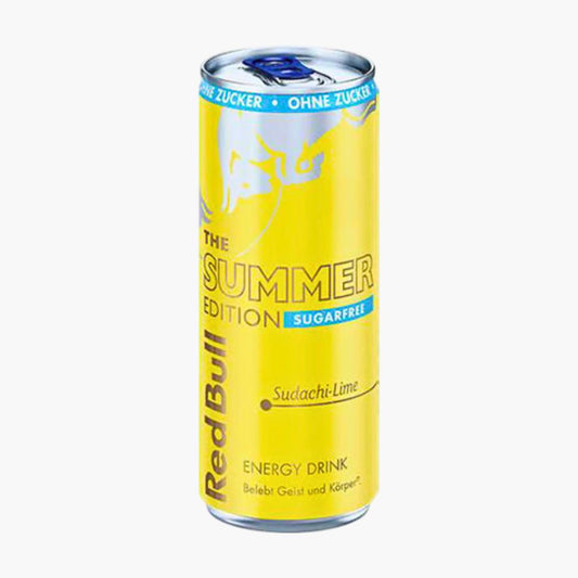 Red Bull Sudachi Lime Sugarfree 250 ml – zuckerfreier japanischer Energy Drink mit Citrusgeschmack bei Four5