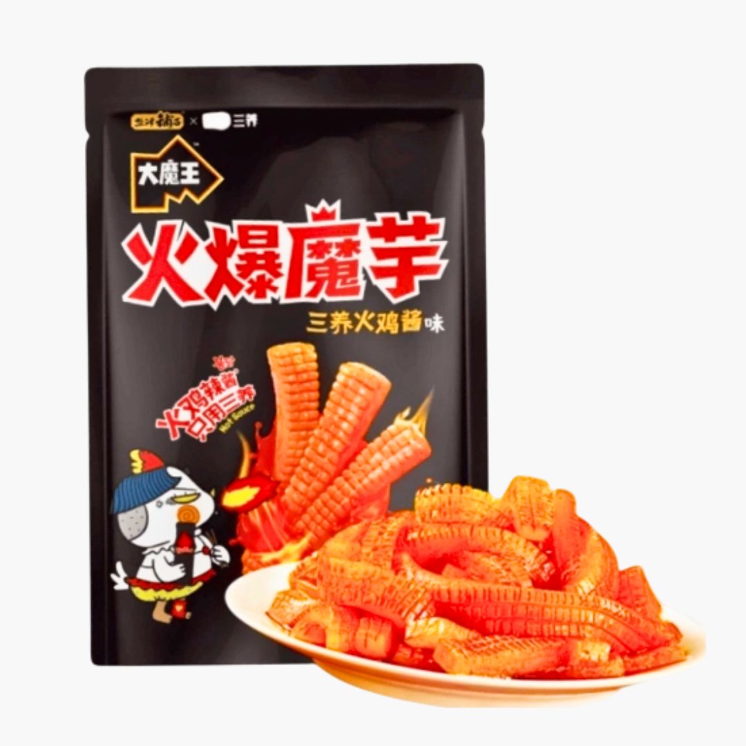 Samyang Buldak Da Mowang Konjak 15 g – extrem scharfer Chili-Extrakt im Mini-Beutel, ideal zum Würzen von Nudeln, erhältlich bei Four5