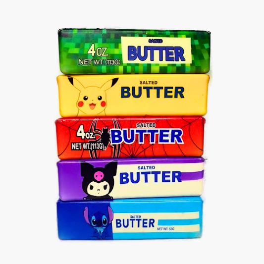 Squishy Butter Mystery Comic Spielzeug – weiches Slow-Rising Fidget-Toy im Butter- und Comic-Design mit Mystery-Überraschung kaufen in Österreich bei Four5.