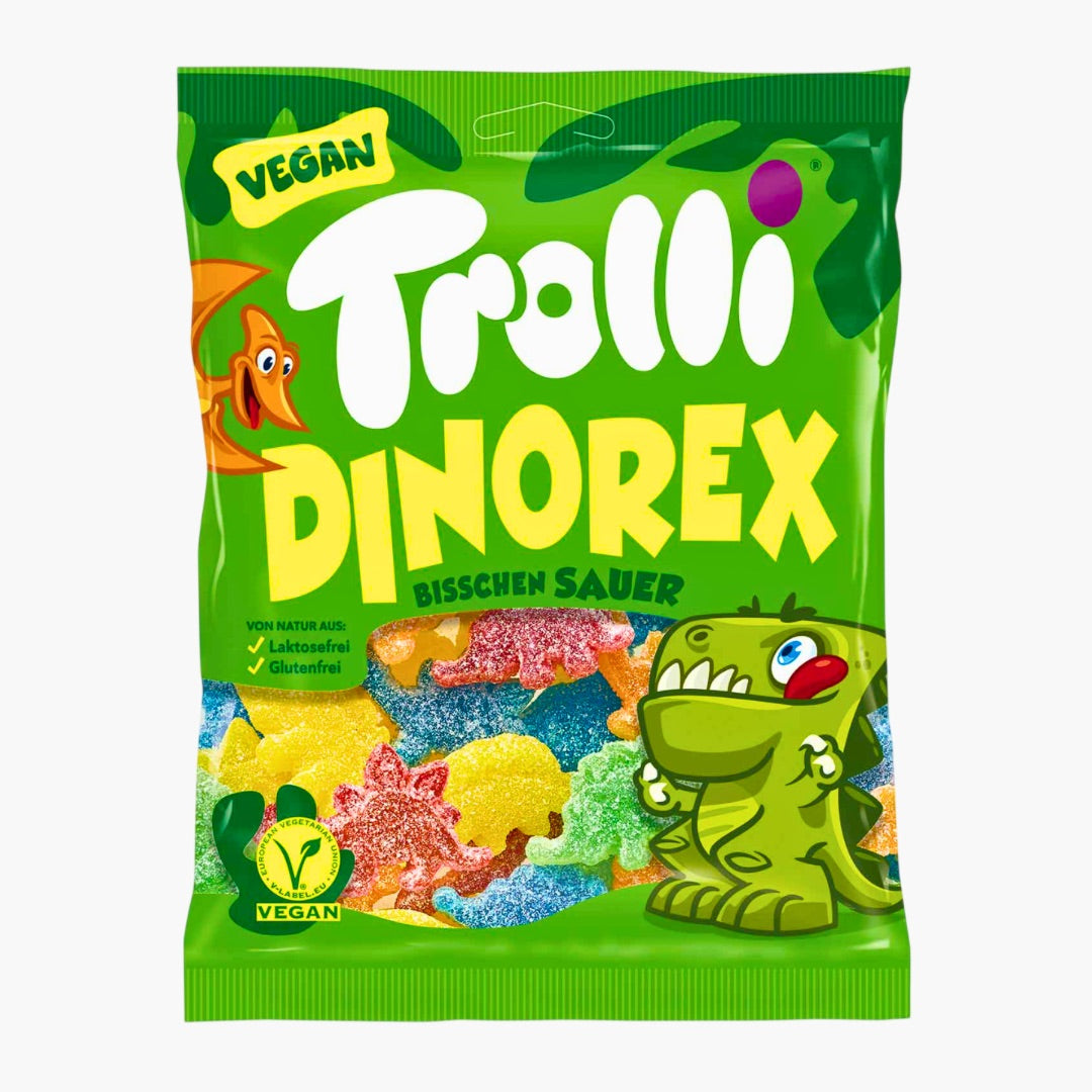 Trolli Dinorex 150 g – fruchtige Dino-Fruchtgummis in bunten Formen bei Four5