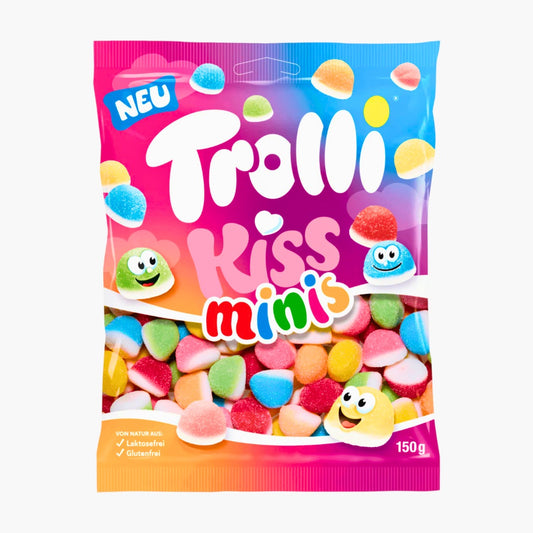 Trolli Kiss Minis 150 g – kleine, fruchtige Fruchtgummis bei Four5