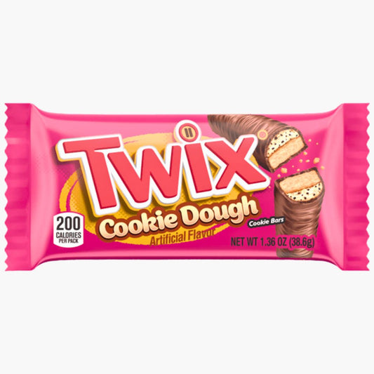 Twix Cookie Dough Riegel 38,6 g – knuspriger Keksriegel mit Cookie-Dough-Füllung bei Four5